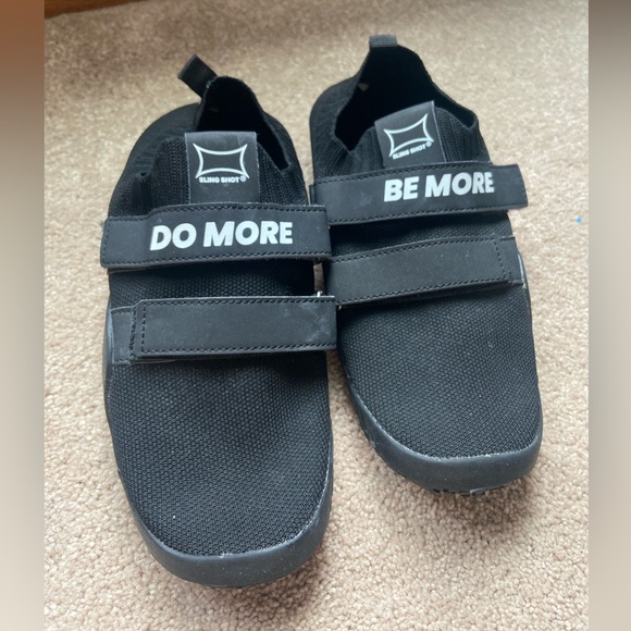 Used Mens Size 8 Mark Bell Sling Shot Do More, Be More Deadlift Slippers - Picture 1 of 3